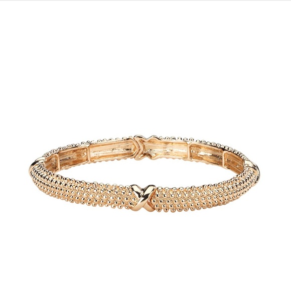 Park Lane Jewelry - NWT 💎 SIMPLE AND SEXY GOLD RICA BEVELED BRACELET NWT GIFT